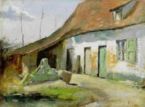 Hoeve by Eugene Laermans