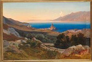 View Of Lake Garda At Malcesine