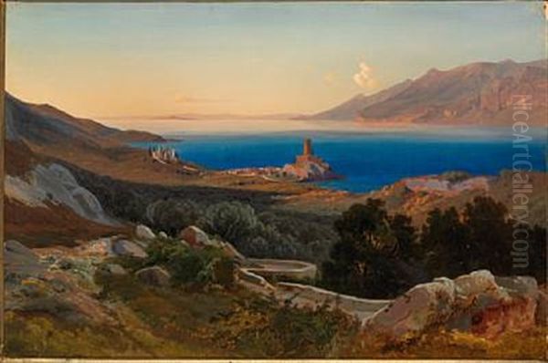 View Of Lago Di Garda With Melcesine - view 1