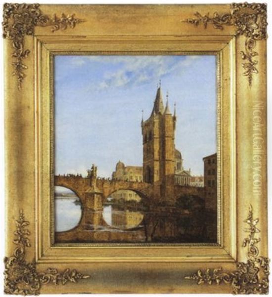 Die Karlsbrucke Und Der Altstadter Bruckenturm In Prag - view 1