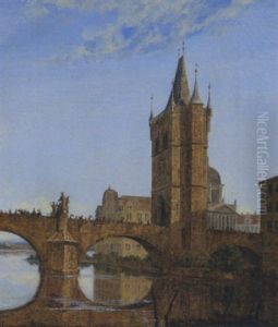 Prag - Blick Auf Die Karlsbrucke Und Den Altstadter Bruckenturm Prag - Blick Auf Die Karlsbrucke Und Den Altstadter Bruckenturm