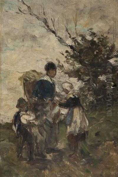 A Peasant Family (sketch) - view 1