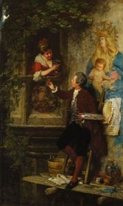 Die Malpause by Gustav Laeverenz