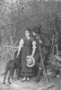 A Rustic Courtship by Gustav Laeverenz