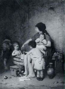 The Bath by Gustav Laeverenz