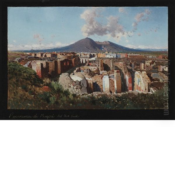 A Panorama Di Pompei Dal Foro Cavile - view 1