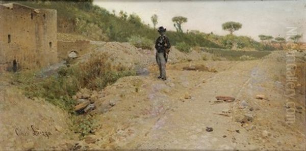 Jeune Homme Sur Un Chemin - view 1
