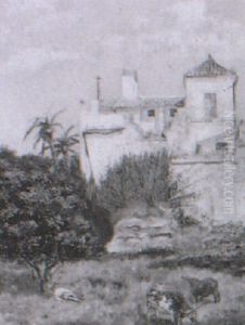 Cortijo Andaluz by Jose Lafita y Blanco