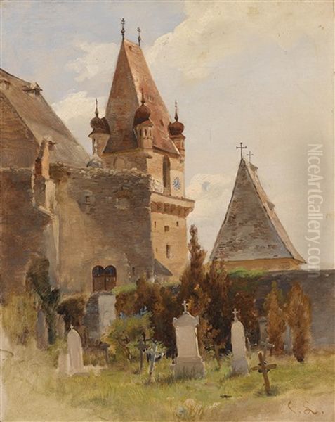Blick Auf Die Perchtoldsdorfer Kirche - view 1