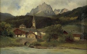 Bischofshofen Mit Tennengebirge Bischofshofen Mit Tennengebirge