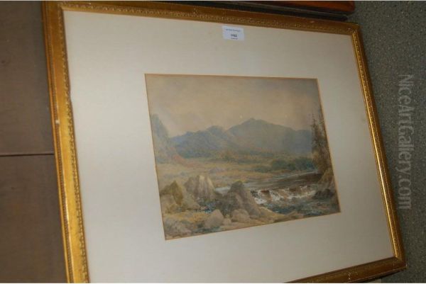 Mountainous River Landscape - view 1