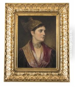 Bildnis Einer Jungen Frau In Tracht