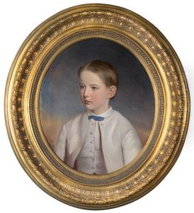 Portrait Ernst Graf Kinsky, Zu Wchinitz (?) Und Tettau, Geb. 23. Mai 1860