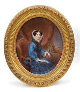 Grafin Theresia Esterhazy, Geb. Prinzessin Von Thurn Und Taxis by Ernst Lafite
