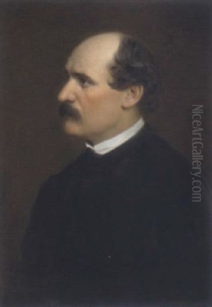 Portrait Des Akademischen Malers Anton Hansch - view 1