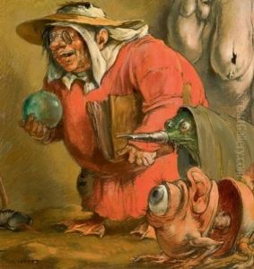 Vieille Aux Monstres by Luc Lafnet
