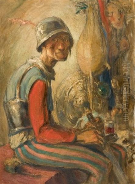 Soldat De Profil Dans Un Interieur - view 1