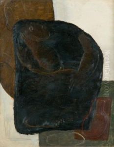 Nu Feminin Dans Un Fauteuil by Luc Lafnet