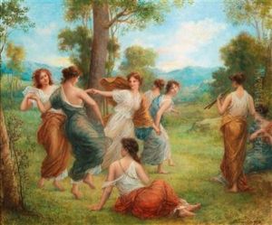 Dancing Muses by Francois Lafon