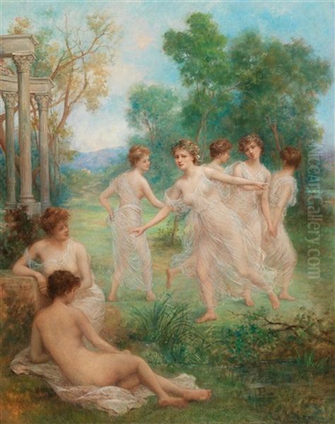 Nymphs Dancing - view 1