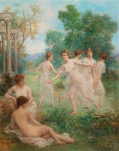 Nymphs Dancing by Francois Lafon