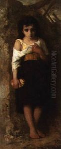 A Young Peasant Girl by Francois Lafon