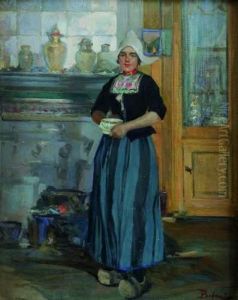 Jeune Fille De Volendam by Gennaro Befanio
