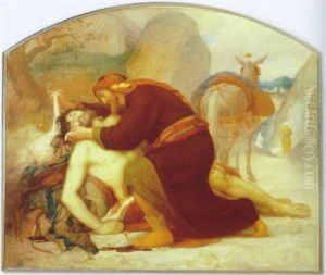 Le Bon Samaritain by Jacques Emile (Emile-Jacques) Lafon