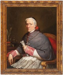 Retrato De Un Cardenal by Charles Nicolas Rafael LaFond