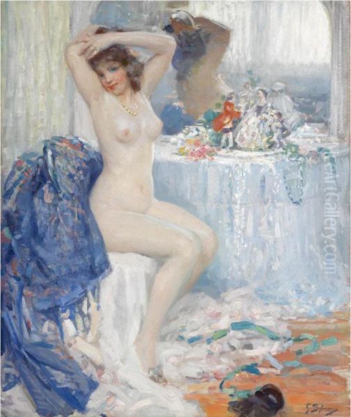 At Her Toilette - view 1