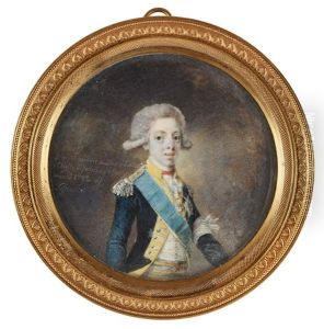 Konung Gustaf Iv (1778-1837) by Niklas Lafrensen the Younger
