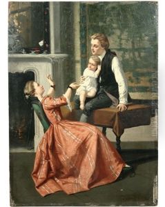 Young Parents With Child by Pierre Lagarde