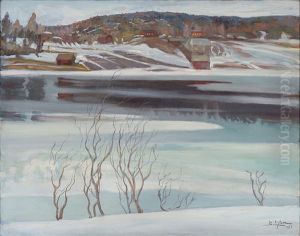 The Ice Breaks by Berndt Lagerstam
