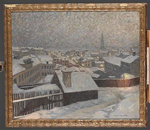 Skymning, Motiv Fran Kungsholmen