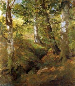 Im Wald by Olga Antonova Lagoda-Shishkina