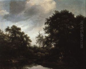 Wooded River Landscape Wooded River Landscape