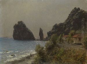 Coast Of Simeiz, Crimea by Lev Felixovich Lagorio