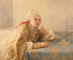 Boyarina by Lev Felixovich Lagorio