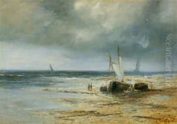 Segelboote Am Strand - view 1