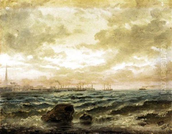 Seascape With Port - view 1