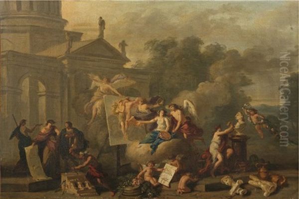 L'allegorie Des Arts - view 1