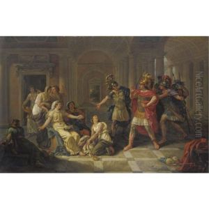 Sextus Tarquinius Admiring The Virtue Of Lucretia Sextus Tarquinius Admiring The Virtue Of Lucretia
