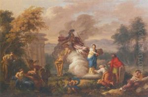 Allegorie Avec Minerve Et Uraine