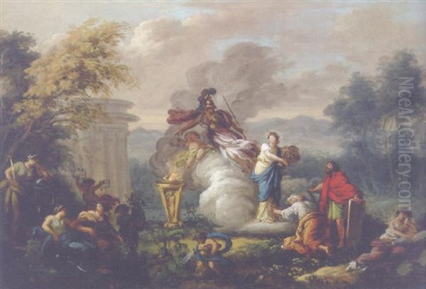 Minerva And Urania - view 1