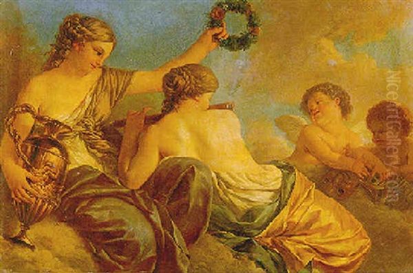Allegory Of The Arts - view 1