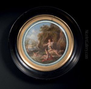 Les Baigneuses by Anthelme Francois Lagrenee