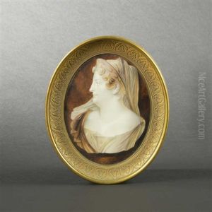 Portrait De L'imperatrice Marie-louise A L'imitation Du Camee by Anthelme Francois Lagrenee