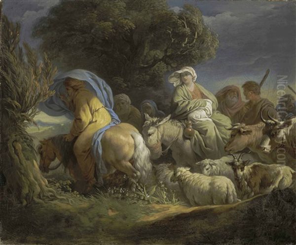 The Return Of Abraham To The Land Of Canaan - view 1
