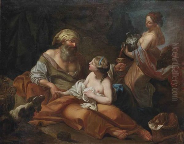 Lot And His Daughters - view 1