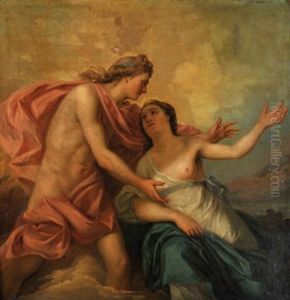 Bacchus Et Ariane by Louis Jean Francois Lagrenee
